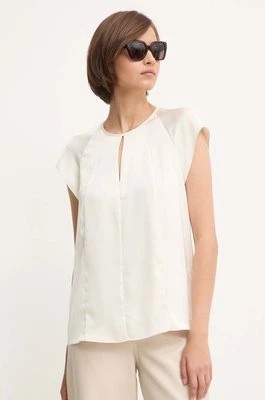 Zdjęcie produktu Calvin Klein bluzka damska kolor beżowy gładka K20K207161