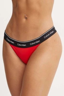 Zdjęcie produktu Calvin Klein brazyliany kąpielowe kolor czerwony KW0KW02429