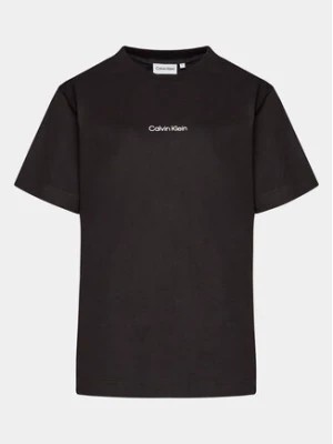 Zdjęcie produktu Calvin Klein Curve T-Shirt Inclusive Micro Logo K20K203712 Czarny Regular Fit