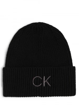 Zdjęcie produktu Calvin Klein Czapka damska Kobiety Sztuczne włókno czarny jednolity,