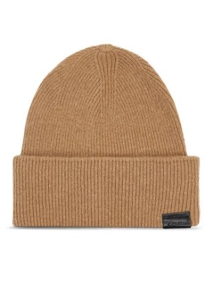 Zdjęcie produktu Calvin Klein Czapka Leather Patch Docker Beanie K50K510978 Zielony