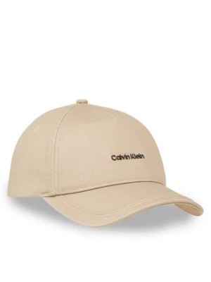 Zdjęcie produktu Calvin Klein Czapka z daszkiem Metal Lettering Bb Cap K50K511999 Beżowy