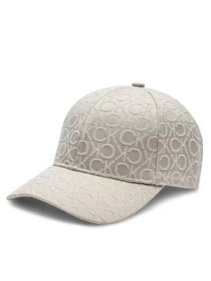 Zdjęcie produktu Calvin Klein Czapka z daszkiem Monogram Jacquard K60K612032 Écru