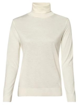 Zdjęcie produktu Calvin Klein Damska koszulka z długim rękawem Kobiety drobna dzianina biały jednolity,