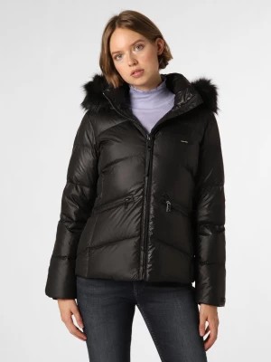 Zdjęcie produktu Calvin Klein Damska kurtka puchowa Kobiety Sztuczne włókno czarny jednolity,