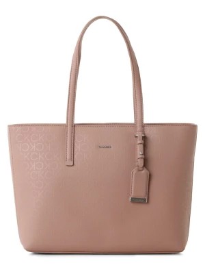 Zdjęcie produktu Calvin Klein Damska torba shopper Kobiety Sztuczna skóra różowy jednolity,