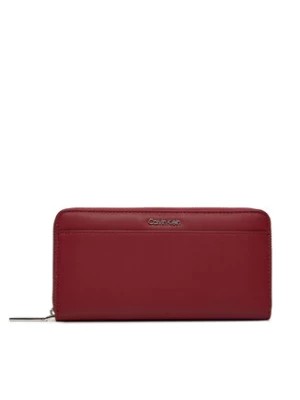 Zdjęcie produktu Calvin Klein Duży Portfel Damski Ck Must Lg Z/A Wallet W/Slip K60K610949 Czerwony