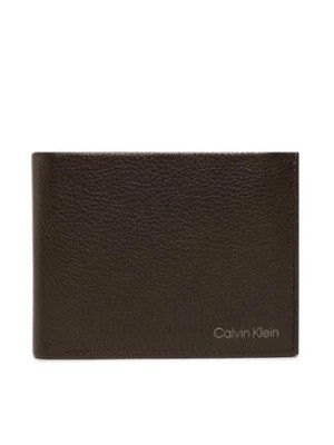 Zdjęcie produktu Calvin Klein Duży Portfel Męski Warmth Trifold 10Cc W/Coin L K50K507969 Brązowy