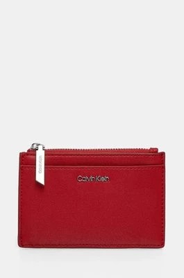 Zdjęcie produktu Calvin Klein etui na karty kolor czerwony