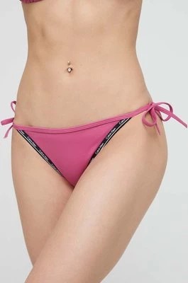 Zdjęcie produktu Calvin Klein figi kąpielowe kolor fioletowy