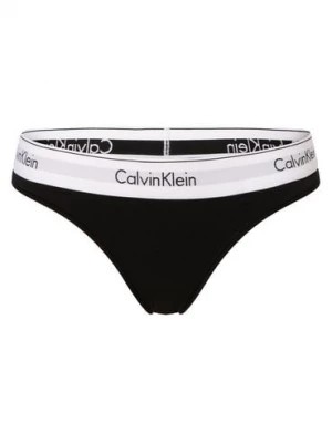 Zdjęcie produktu Calvin Klein Figi Kobiety Bawełna czarny jednolity,