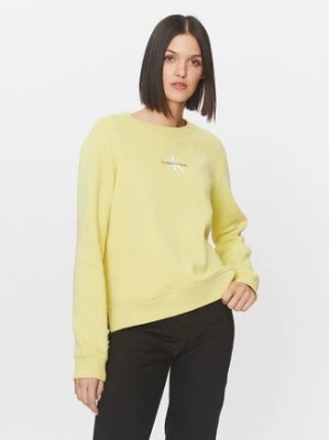 Zdjęcie produktu Calvin Klein Jeans Bluza J20J221339 Żółty Regular Fit