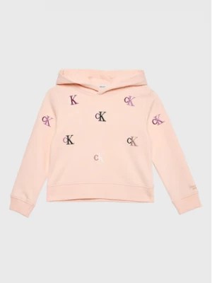 Zdjęcie produktu Calvin Klein Jeans Bluza Monogram IG0IG01879 Różowy Regular Fit
