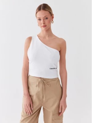 Zdjęcie produktu Calvin Klein Jeans Bluzka J20J220788 Biały Regular Fit