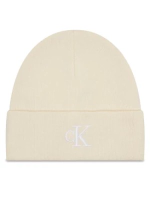 Zdjęcie produktu Calvin Klein Jeans Czapka Monogram Embro Beanie K60K612319 Écru