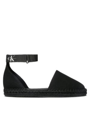 Zdjęcie produktu Calvin Klein Jeans Espadryle Ankle Espadrille YW0YW01027 Czarny