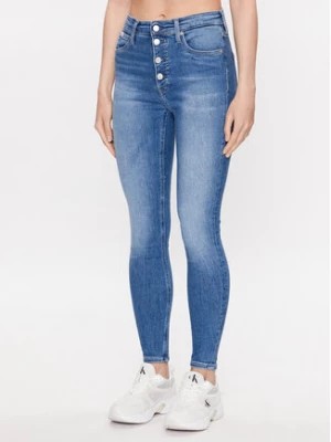 Zdjęcie produktu Calvin Klein Jeans Jeansy J20J221252 Niebieski Skinny Fit