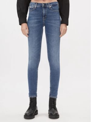 Zdjęcie produktu Calvin Klein Jeans Jeansy J20J221581 Niebieski Skinny Fit