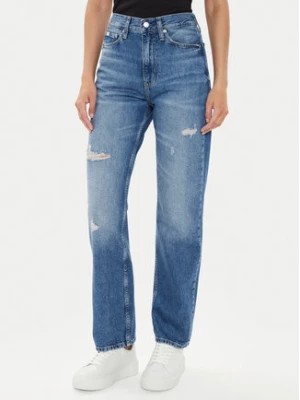 Zdjęcie produktu Calvin Klein Jeans Jeansy J20J223888 Niebieski Straight Fit