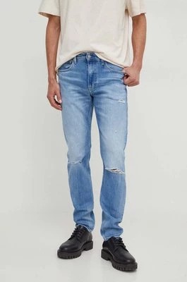 Zdjęcie produktu Calvin Klein Jeans jeansy męskie kolor niebieskiCHEAPER