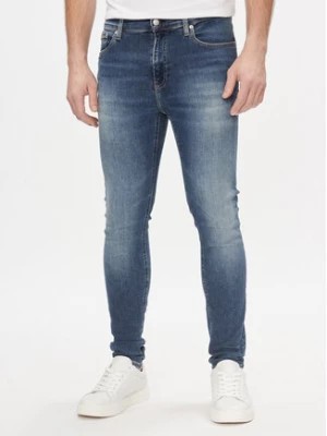 Zdjęcie produktu Calvin Klein Jeans Jeansy Super J30J324185 Granatowy Skinny Fit