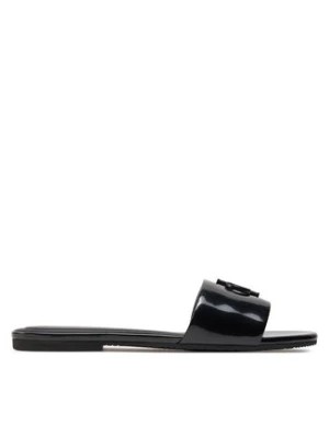 Zdjęcie produktu Calvin Klein Jeans Klapki Flat Sandal Slide Mg Met YW0YW01348 Czarny