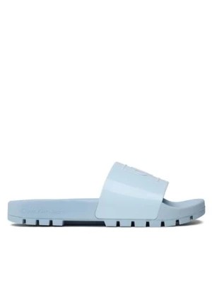 Zdjęcie produktu Calvin Klein Jeans Klapki Truck Slide Monogram Rubber W YW0YW00893 Błękitny