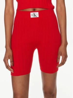 Zdjęcie produktu Calvin Klein Jeans Kolarki Label J20J223138 Czerwony Slim Fit
