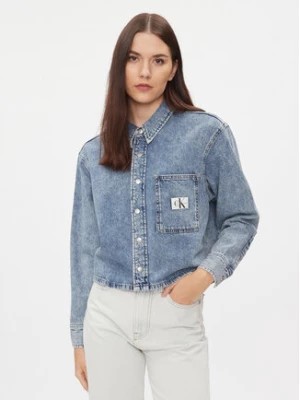 Zdjęcie produktu Calvin Klein Jeans Koszula jeansowa Dad J20J222477 Niebieski Relaxed Fit