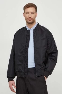 Zdjęcie produktu Calvin Klein Jeans kurtka bomber męski kolor czarny przejściowa