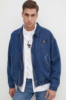 Zdjęcie produktu Calvin Klein Jeans kurtka jeansowa męska kolor granatowy przejściowa J30J325757