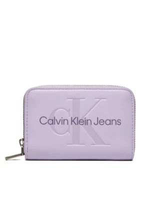 Zdjęcie produktu Calvin Klein Jeans Mały Portfel Damski Zip Around Mono K60K612255 Fioletowy