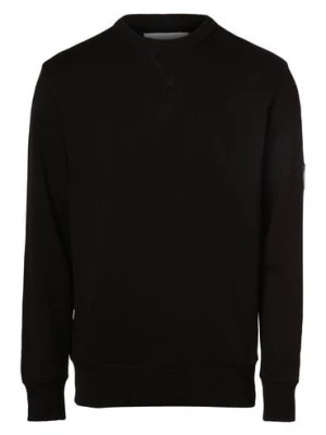 Zdjęcie produktu Calvin Klein Jeans Męska bluza nierozpinana Mężczyźni Bawełna czarny jednolity,