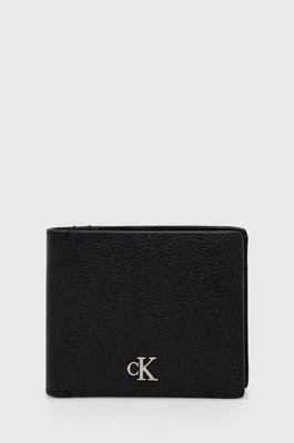 Zdjęcie produktu Calvin Klein Jeans portfel skórzany męski kolor czarnyCHEAPER
