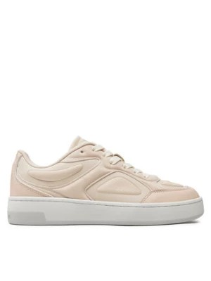 Zdjęcie produktu Calvin Klein Jeans Sneakersy Basket Cupsole Low Mix In Mtl YW0YW01462 Różowy