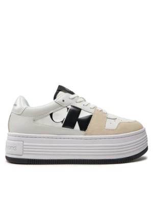 Zdjęcie produktu Calvin Klein Jeans Sneakersy Bold Platf Low Lace Mix Nbs Dc YW0YW01432 Biały