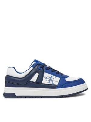 Zdjęcie produktu Calvin Klein Jeans Sneakersy Low Cut Lace-Up/Sneaker V3X9-81060-1355 S Granatowy