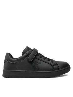 Zdjęcie produktu Calvin Klein Jeans Sneakersy Low Cut Lace-Up/Velcro Sneaker V3X9-81054-1355 S Czarny