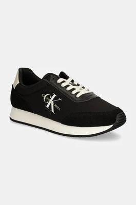 Zdjęcie produktu Calvin Klein Jeans sneakersy RETRO RUNNER LOW MIX MTL kolor czarny YM0YM01032