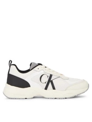 Zdjęcie produktu Calvin Klein Jeans Sneakersy Retro Tennis Laceup Mesh YM0YM00785 Biały