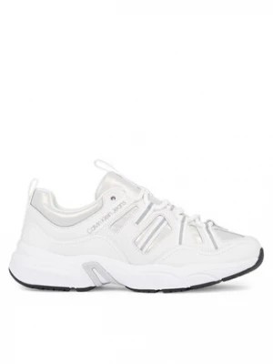 Zdjęcie produktu Calvin Klein Jeans Sneakersy Retro tennis Laceup YW0YW01044 Biały