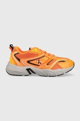 Zdjęcie produktu Calvin Klein Jeans sneakersy Retro Tennis Su-Mesh kolor pomarańczowy YM0YM00589