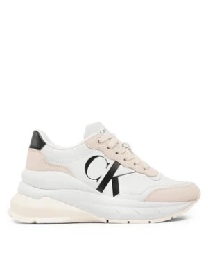 Zdjęcie produktu Calvin Klein Jeans Sneakersy Wedge Runner Mix Lth Wn YW0YW01099 Beżowy