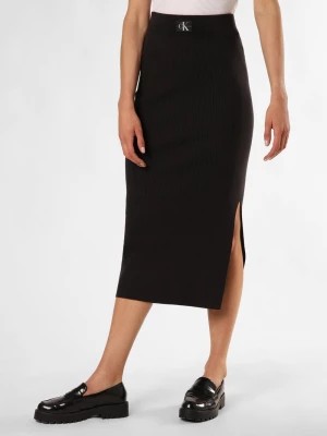 Zdjęcie produktu Calvin Klein Jeans Spódnica damska Kobiety czarny jednolity,