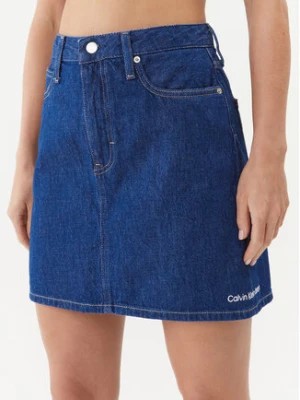 Zdjęcie produktu Calvin Klein Jeans Spódnica jeansowa J20J220243 Niebieski Regular Fit