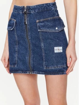 Zdjęcie produktu Calvin Klein Jeans Spódnica jeansowa J20J220669 Niebieski Regular Fit