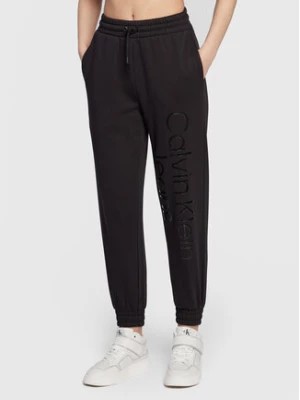 Zdjęcie produktu Calvin Klein Jeans Spodnie dresowe J20J220264 Czarny Regular Fit