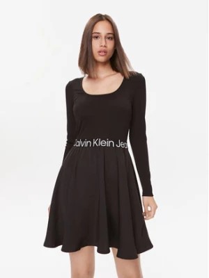 Zdjęcie produktu Calvin Klein Jeans Sukienka codzienna J20J222714 Czarny Regular Fit