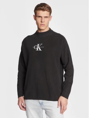 Zdjęcie produktu Calvin Klein Jeans Sweter J30J322460 Czarny Loose Fit