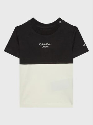 Zdjęcie produktu Calvin Klein Jeans T-Shirt Colour Block IN0IN00002 Czarny Regular Fit